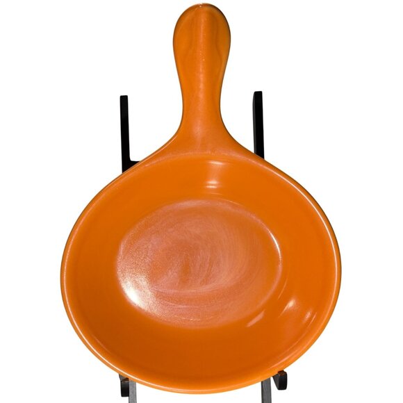 Syracuse China Orange Ceramic Skillet Pan - Picture 10 of 10